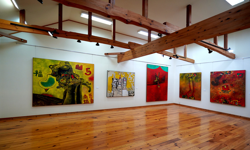あだたら高原美術館 青-ao- 企画展示室